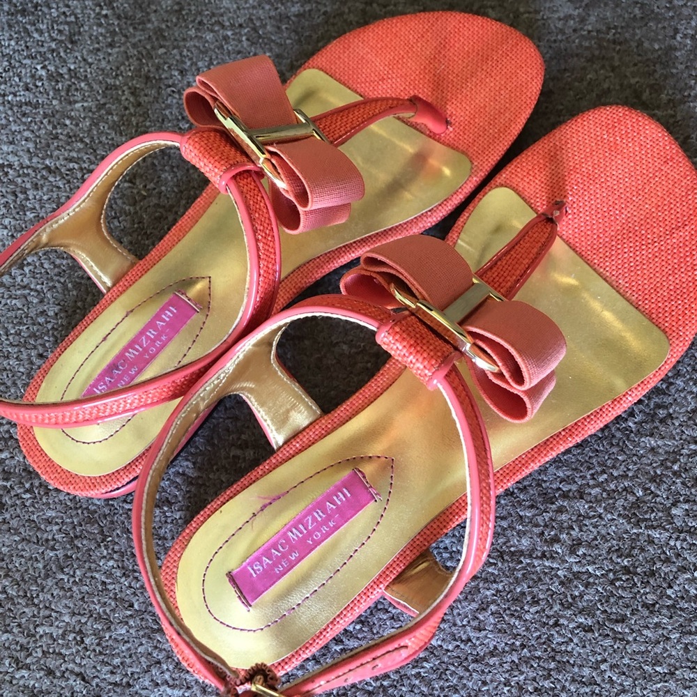 Isaac Mizrahi sandals. Size 7.5. - Picture 2 of 3